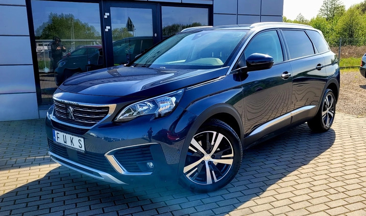 Peugeot 5008 cena 69999 przebieg: 134000, rok produkcji 2019 z Świętochłowice małe 631